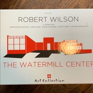 Illy Art Collection Coffee Mugs by Robert Wilson